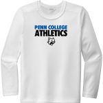 Penn College Wildcats Online Store <span class="pdp-name-mascot">Penn College Wildcats</span> Sport-Tek Youth Posi-UV Pro Long Sleeve T-Shirt Front Thumbnail