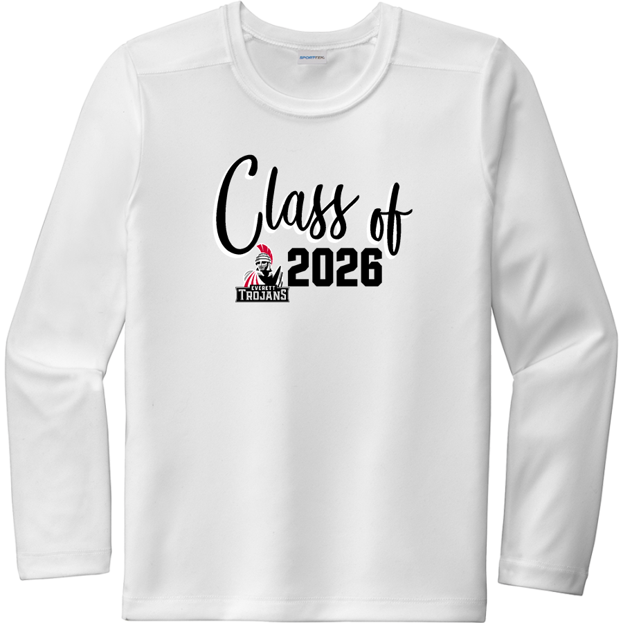 Everett Trojan <span class="pdp-name-mascot">Everett Trojans</span> Sport-Tek Youth Posi-UV Pro Long Sleeve T-Shirt