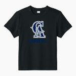 Carroll Rebels <span class="pdp-name-mascot">Carroll</span> Sport-Tek Youth Club Short Sleeve Crew Front Thumbnail