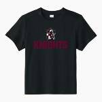 TRIVIUM PREPARATORY ACADEMY Knights <span class="pdp-name-mascot">Trivium Prep Knights</span> Sport-Tek Youth Club Short Sleeve Crew Front Thumbnail