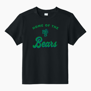 Sport-Tek Youth Club Short Sleeve Crew