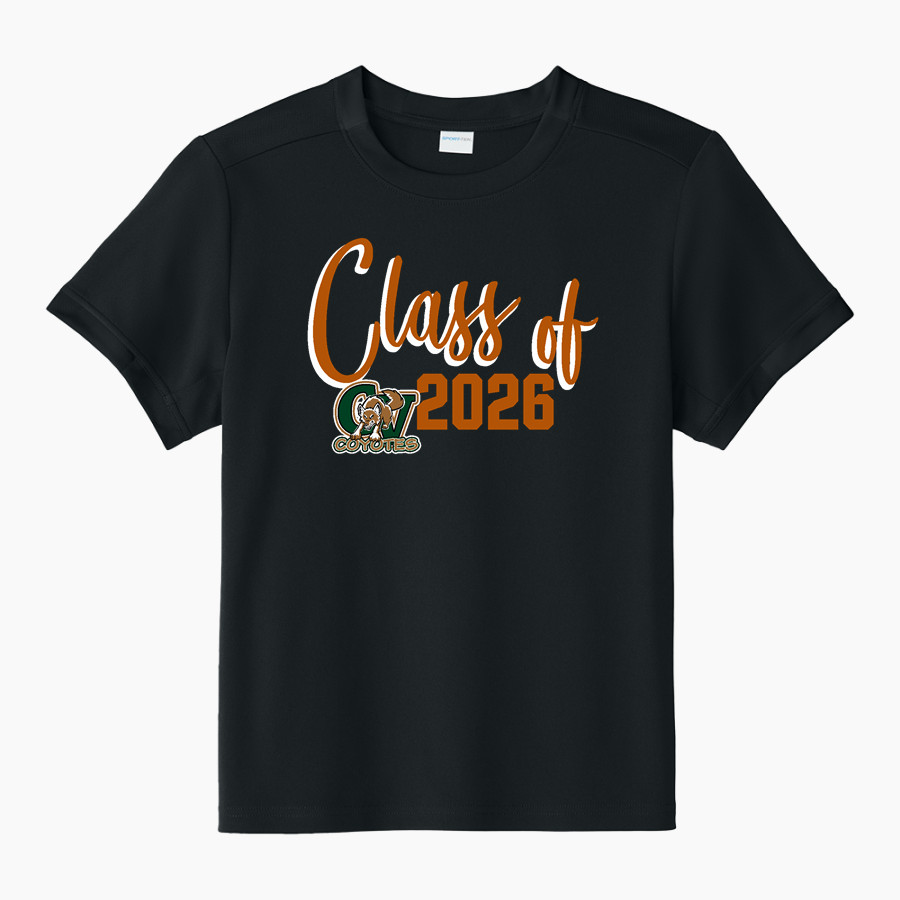 CAMPO VERDE HIGH SCHOOL COYOTES <span class="pdp-name-mascot">CAMPO VERDE COYOTES</span> Sport-Tek Youth Club Short Sleeve Crew