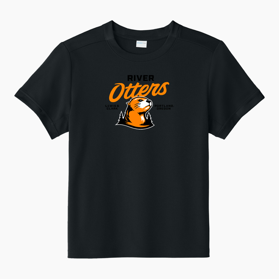Lewis & Clark College The Official Online Store Sport-Tek Youth Club Short Sleeve Crew