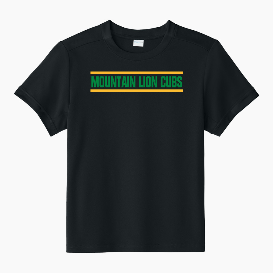 Methow Valley Elementary Mountain Lion Cubs <span class="pdp-name-mascot">Methow Valley Elementary School Mountain Lion Cubs</span> Sport-Tek Youth Club Short Sleeve Crew