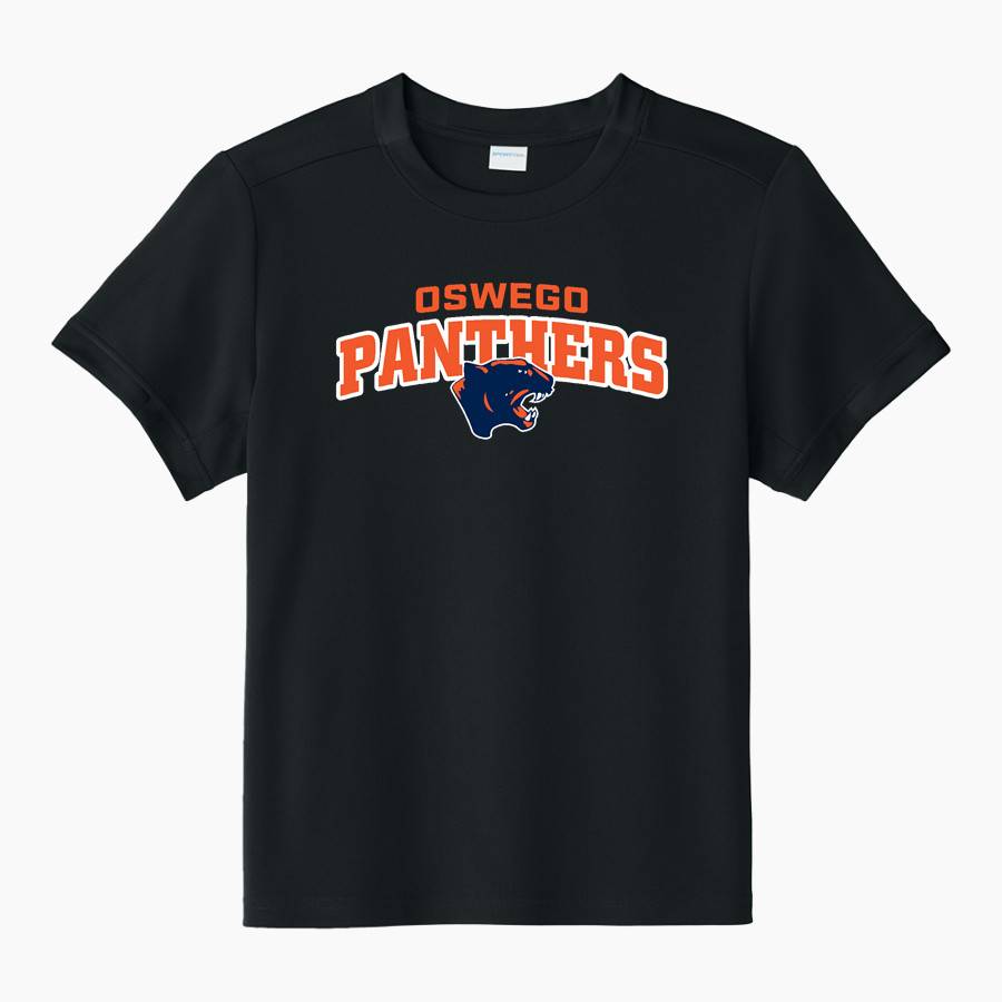 Oswego Panthers Sport-Tek Youth Club Short Sleeve Crew