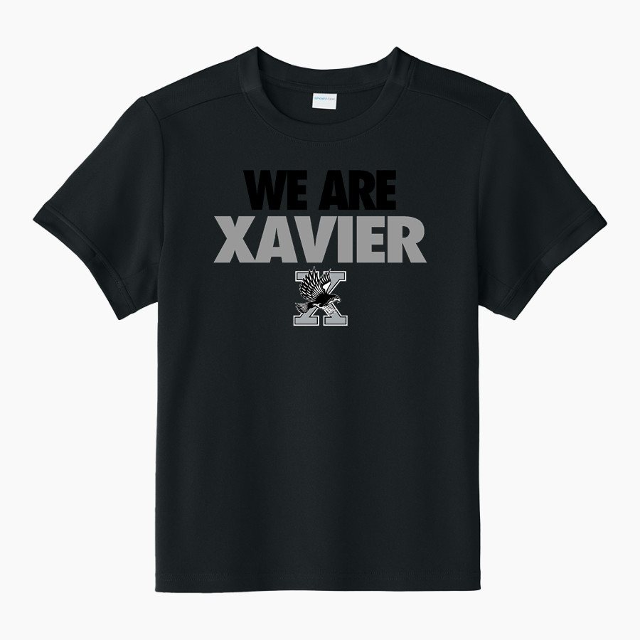 Xavier Falcons <span class="pdp-name-mascot">Xavier Falcons</span> Sport-Tek Youth Club Short Sleeve Crew
