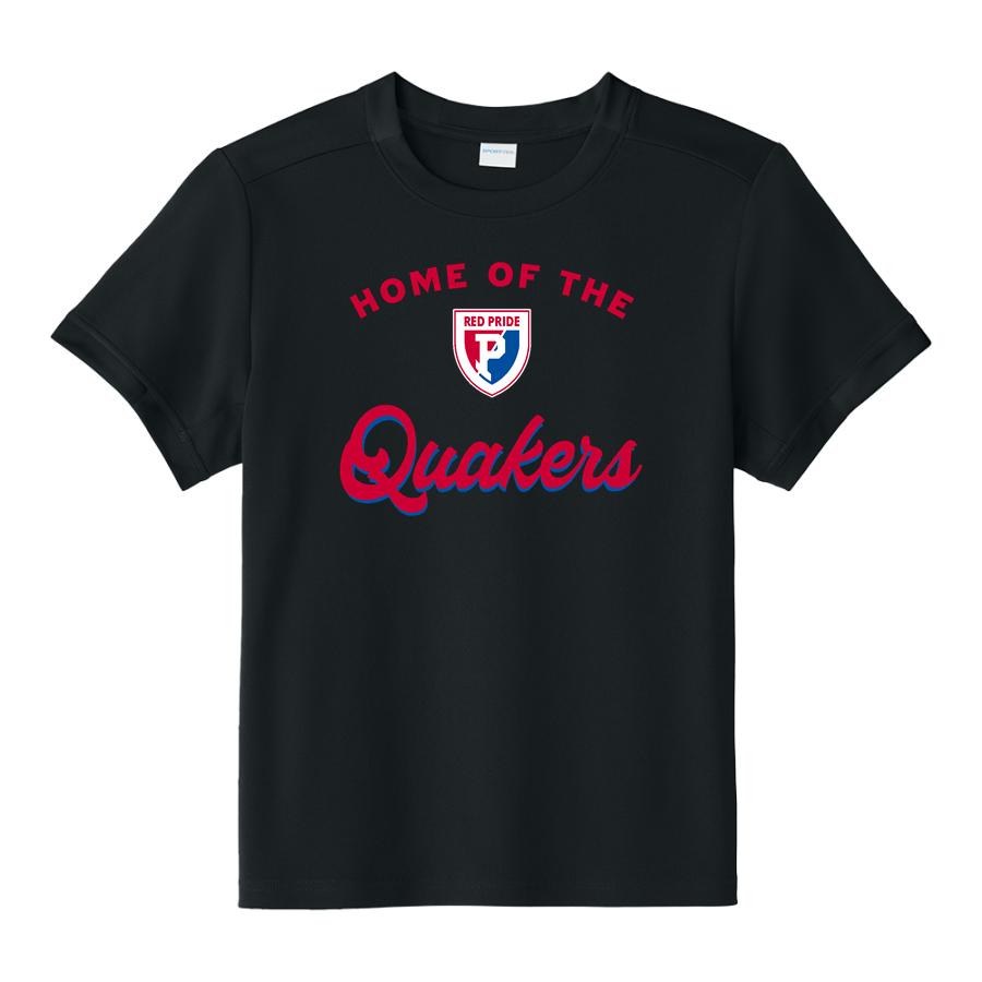 Plainfield Quakers <span class="pdp-name-mascot">Plainfield Quakers</span> Sport-Tek Youth Club Short Sleeve Crew