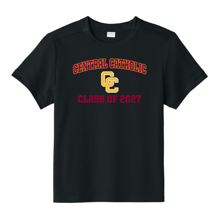 Central Catholic Rams <span class="pdp-name-mascot">Central Catholic Rams</span> Sport-Tek Youth Club Short Sleeve Crew