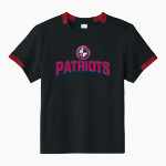 GEORGE WASHINGTON HIGH SCHOOL PATRIOTS <span class="pdp-name-mascot">GEORGE WASHINGTON PATRIOTS</span> Sport-Tek Youth Club Short Sleeve Crew Front Thumbnail