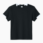 Zion Lutheran School Panthers Sport-Tek Youth Club Short Sleeve Crew Front Thumbnail