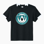 ST. JOHN PAUL II LIONS <span class="pdp-name-mascot">JP2 Lions</span> Sport-Tek Youth Club Short Sleeve Crew Front Thumbnail