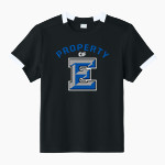EDEN HIGH SCHOOL BULLDOGS <span class="pdp-name-mascot">EDEN BULLDOGS /LADY</span> Sport-Tek Youth Club Short Sleeve Crew Front Thumbnail