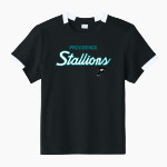 Providence Stallions <span class="pdp-name-mascot">Providence Stallions</span> Sport-Tek Youth Club Short Sleeve Crew Front Thumbnail