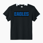 Jefferson Christian Eagles Sport-Tek Youth Club Short Sleeve Crew Front Thumbnail
