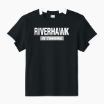 Northeastern State Riverhawks Sport-Tek Youth Club Short Sleeve Crew Front Thumbnail