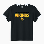SAINT LAURENCE HIGH SCHOOL VIKINGS Sport-Tek Youth Club Short Sleeve Crew Front Thumbnail