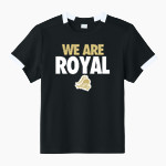ROYAL HIGH SCHOOL KNIGHTS <span class="pdp-name-mascot">ROYAL KNIGHTS</span> Sport-Tek Youth Club Short Sleeve Crew Front Thumbnail