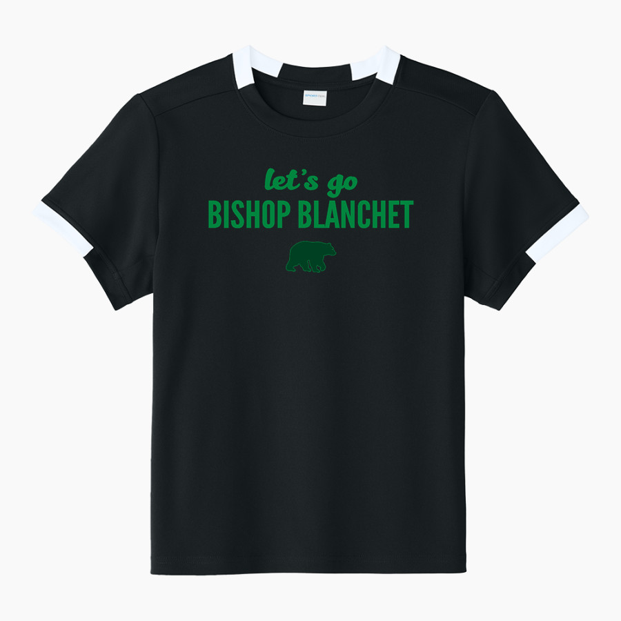 Bishop Blanchet The Official Online Store Sport-Tek Youth Club Short Sleeve Crew