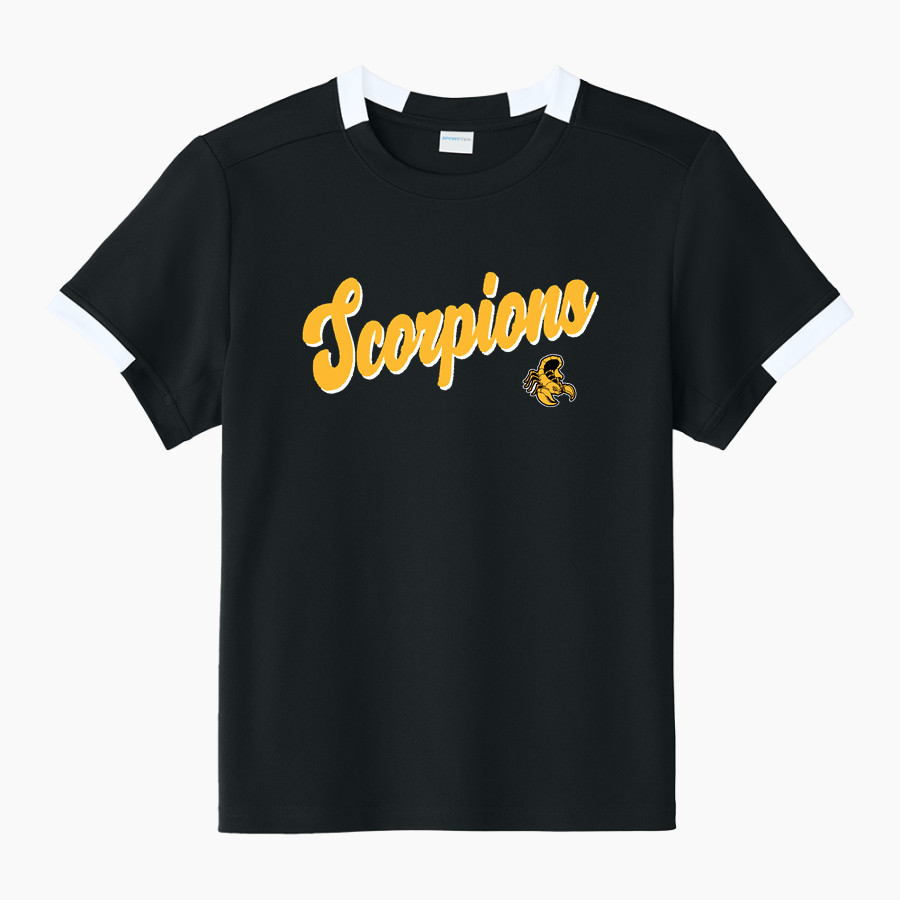 BOSWELL HIGH SCHOOL SCORPIONS <span class="pdp-name-mascot">BOSWELL SCORPIONS</span> Sport-Tek Youth Club Short Sleeve Crew