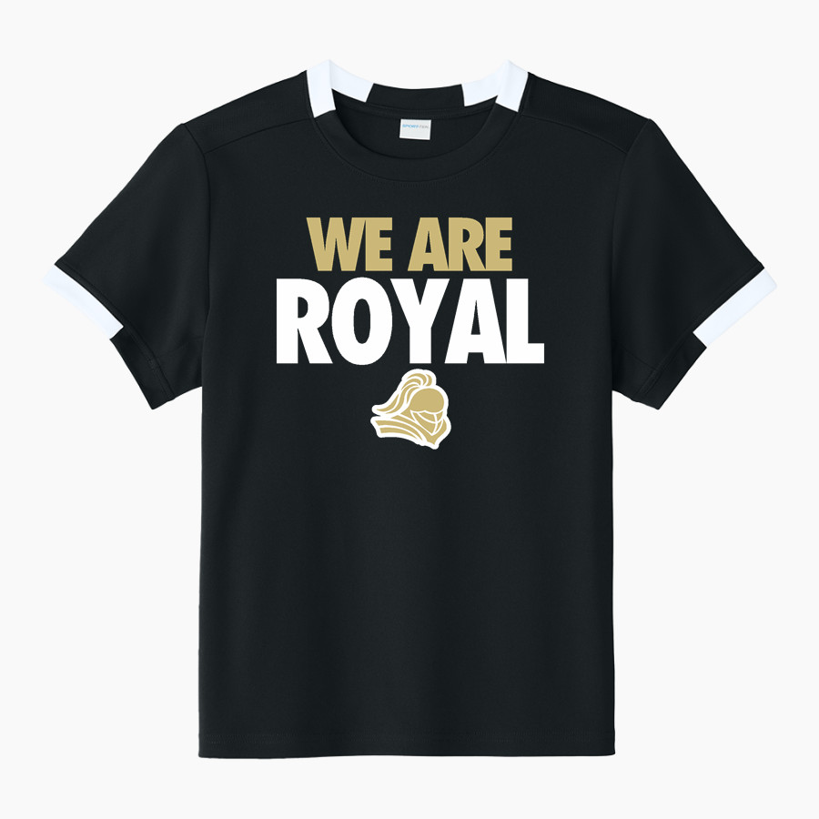 ROYAL HIGH SCHOOL KNIGHTS <span class="pdp-name-mascot">ROYAL KNIGHTS</span> Sport-Tek Youth Club Short Sleeve Crew