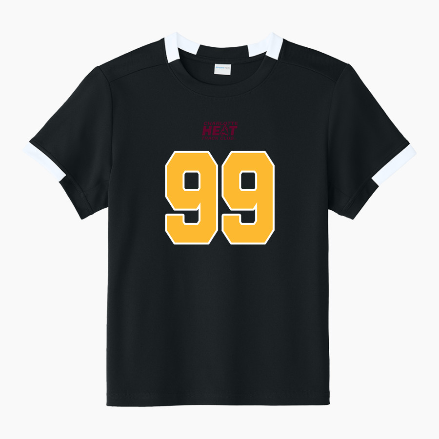 Charlotte Heat Track Club <span class="pdp-name-mascot">Charlotte Heat Track Club</span> Sport-Tek Youth Club Short Sleeve Crew