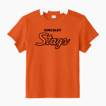 KINGSLEY HIGH SCHOOL STAGS <span class="pdp-name-mascot">KINGSLEY AREA STAGS</span> Sport-Tek Youth Club Short Sleeve Crew Front Thumbnail