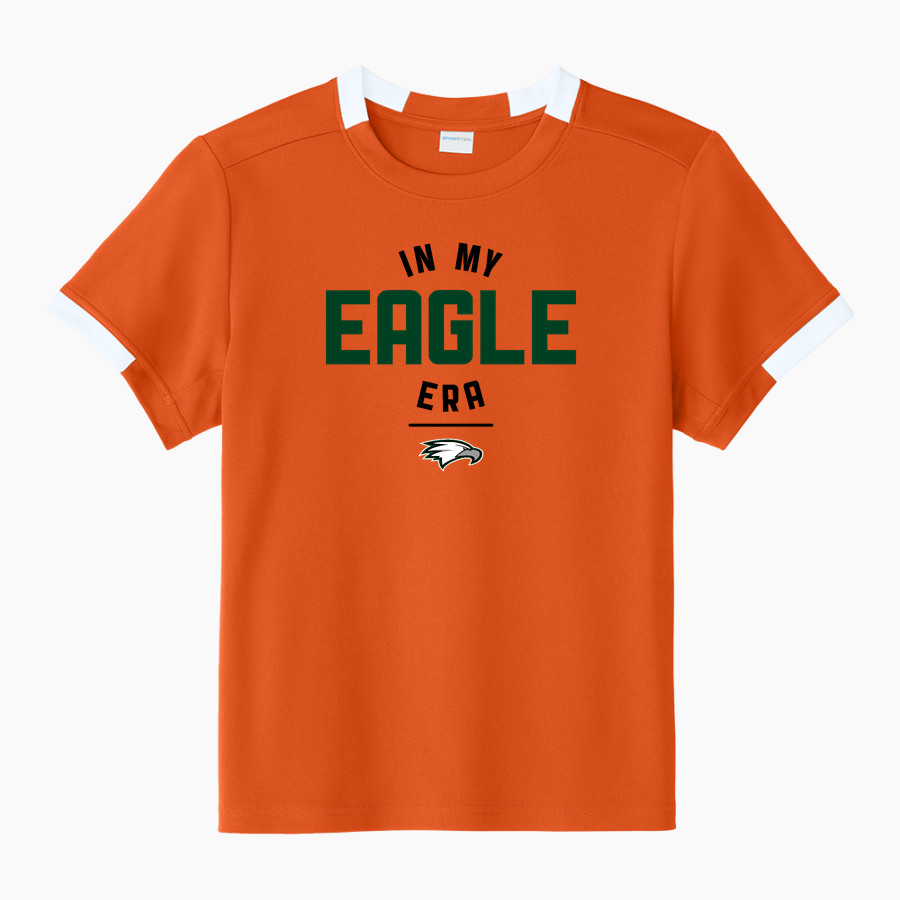 Zionsville High School Eagles Online Store Sport-Tek Youth Club Short Sleeve Crew