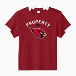 HERBERT HOOVER HIGH SCHOOL CARDINALS Sport-Tek Youth Club Short Sleeve Crew Front Thumbnail