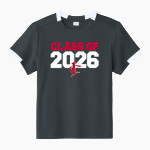 Jupiter Christian Eagles <span class="pdp-name-mascot">Jupiter Eagles</span> Sport-Tek Youth Club Short Sleeve Crew Front Thumbnail