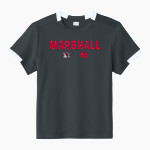 Marshall Mavericks Sport-Tek Youth Club Short Sleeve Crew Front Thumbnail