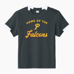 Prairie Falcons <span class="pdp-name-mascot">Prairie Falcons</span> Sport-Tek Youth Club Short Sleeve Crew Front Thumbnail