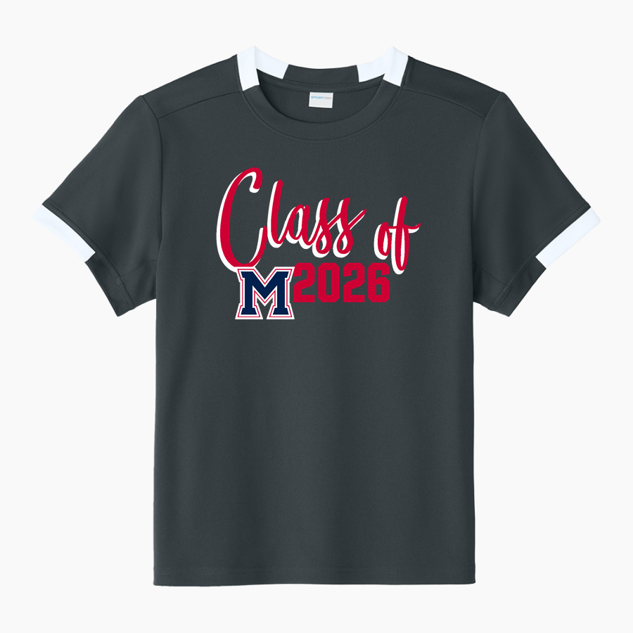Milton Eagles <span class="pdp-name-mascot">Milton Eagles</span> Sport-Tek Youth Club Short Sleeve Crew