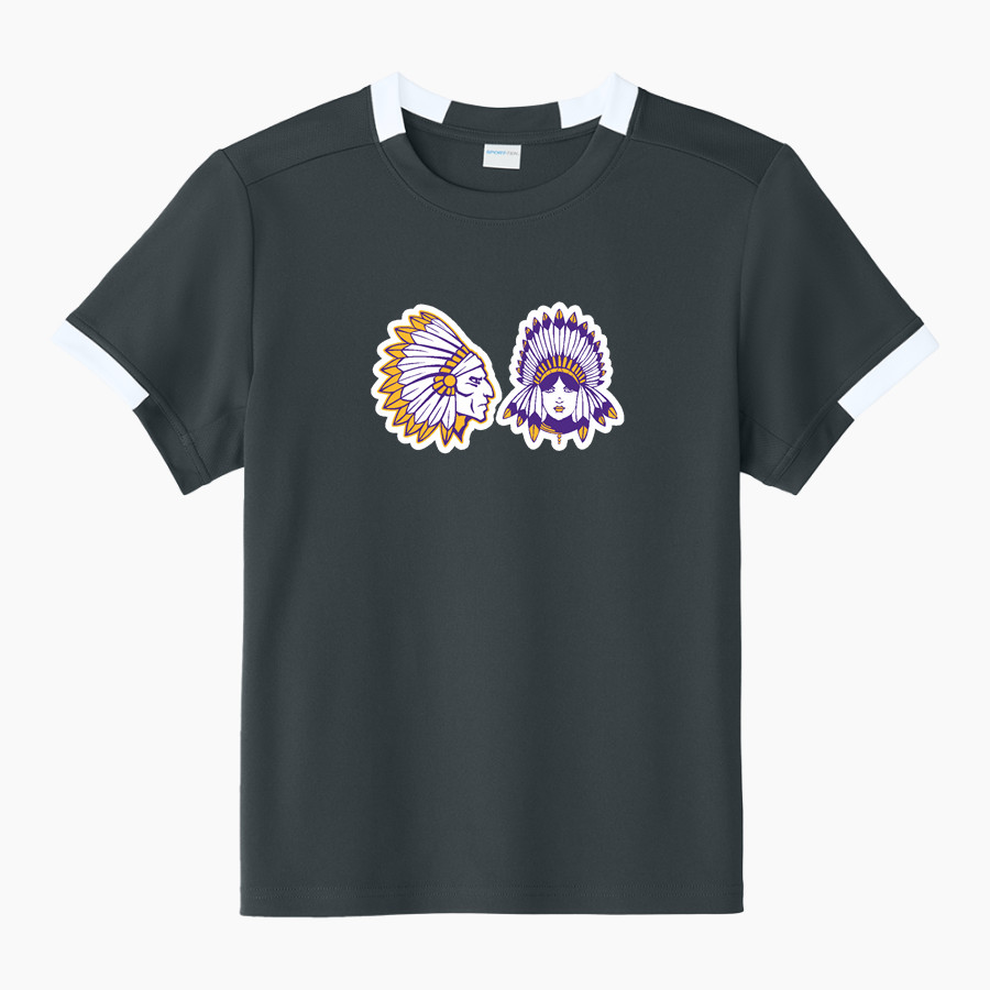 Scottsburg SMS <span class="pdp-name-mascot">Scottsburg SMS</span> Sport-Tek Youth Club Short Sleeve Crew