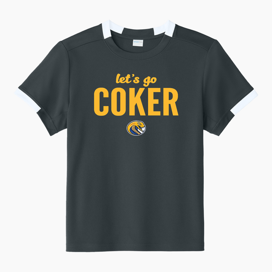 Coker Cobras <span class="pdp-name-mascot">Coker Cobras</span> Sport-Tek Youth Club Short Sleeve Crew