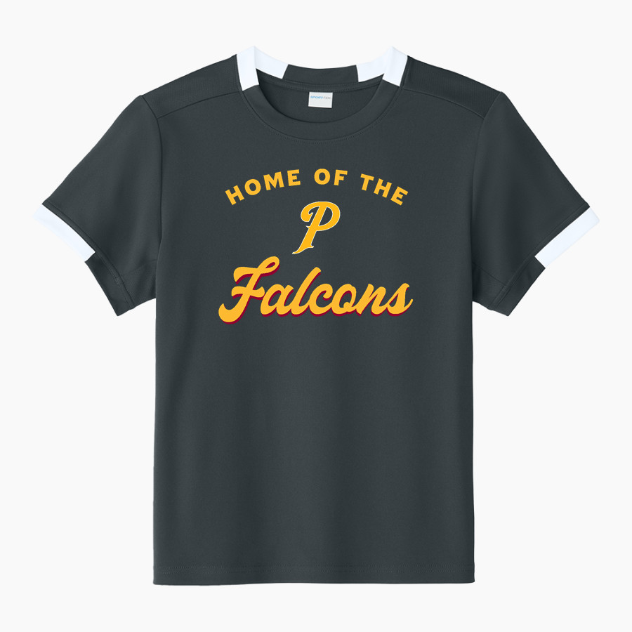 Prairie Falcons <span class="pdp-name-mascot">Prairie Falcons</span> Sport-Tek Youth Club Short Sleeve Crew