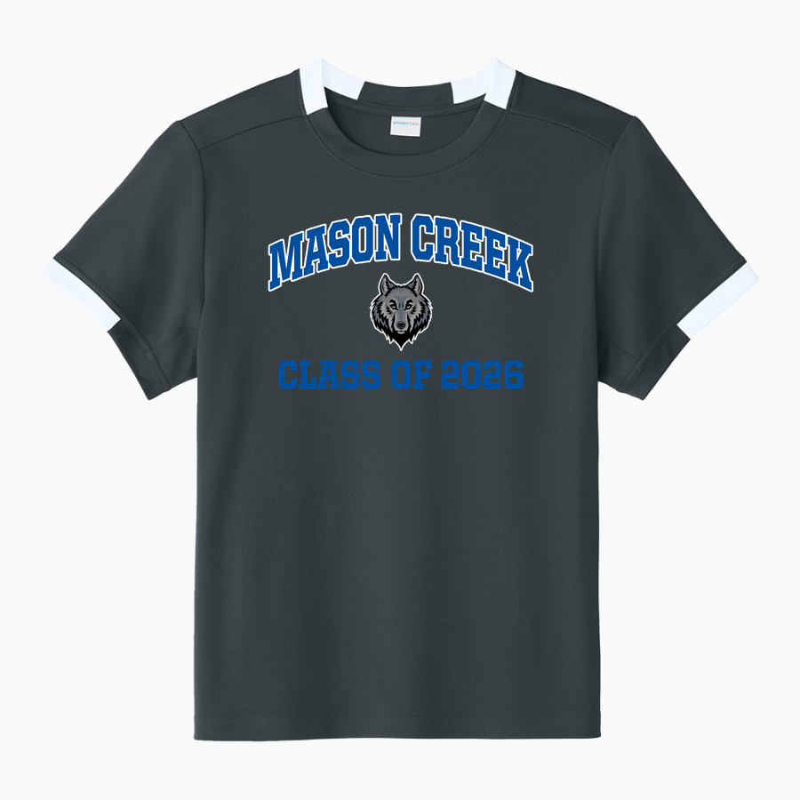 Mason Creek Wolves <span class="pdp-name-mascot">Mason Creek Wolves</span> Sport-Tek Youth Club Short Sleeve Crew