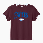 TERRELL ACADEMY EAGLES <span class="pdp-name-mascot">TERRELL ACADEMY EAGLES</span> Sport-Tek Youth Club Short Sleeve Crew Front Thumbnail