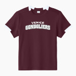 VENICE HIGH SCHOOL GONDOLIERS <span class="pdp-name-mascot">VENICE GONDOLIERS</span> Sport-Tek Youth Club Short Sleeve Crew Front Thumbnail