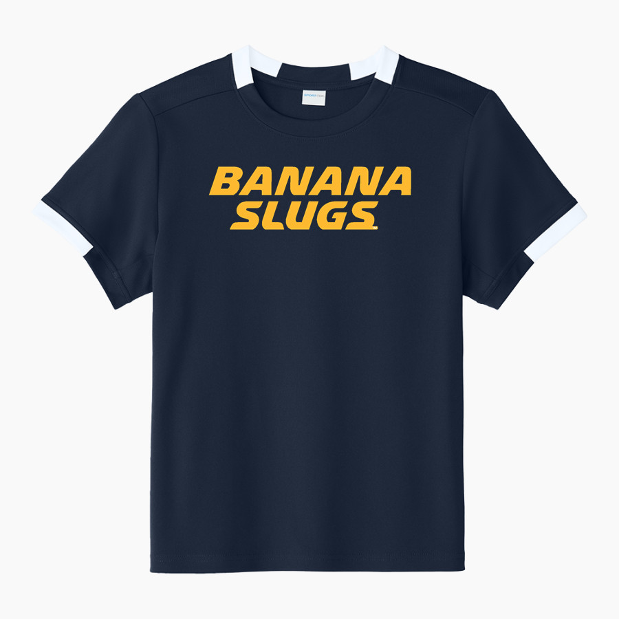 UC Santa Cruz Banana Slugs Sport-Tek Youth Club Short Sleeve Crew