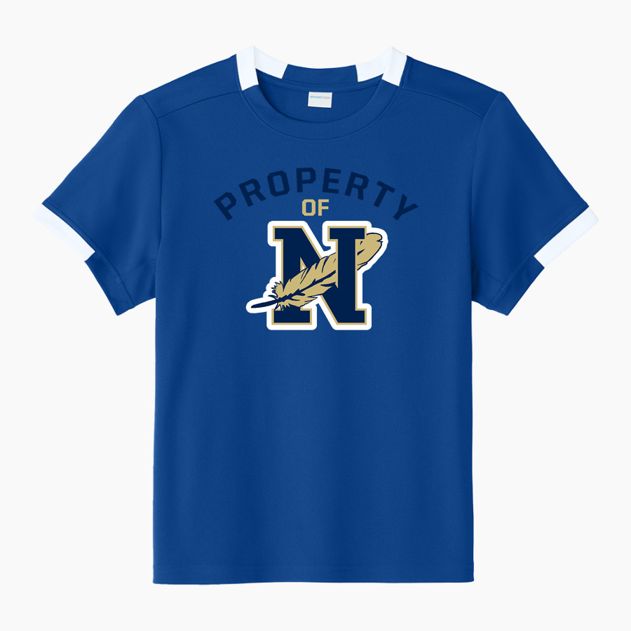 Bishop Noll Warriors <span class="pdp-name-mascot">Bishop Noll Warriors</span> Sport-Tek Youth Club Short Sleeve Crew