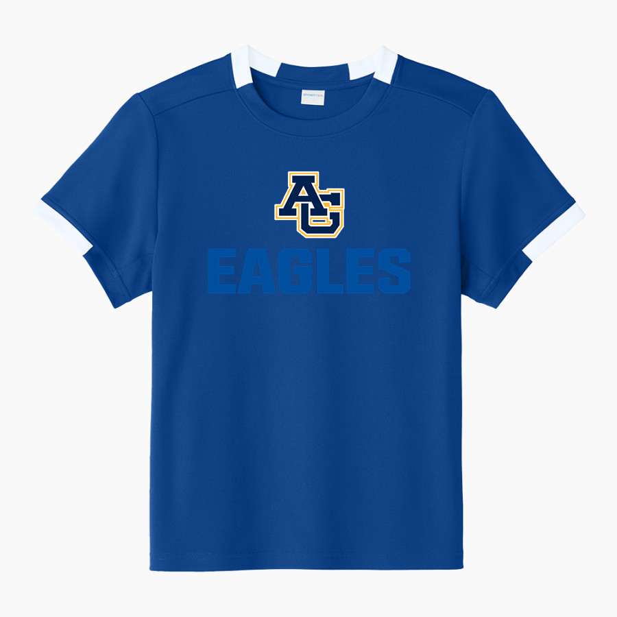 ARROYO GRANDE HIGH SCHOOL EAGLES <span class="pdp-name-mascot">ARROYO GRANDE EAGLES</span> Sport-Tek Youth Club Short Sleeve Crew