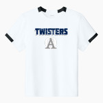 OLDENBURG ACADEMY TWISTERS <span class="pdp-name-mascot">OLDENBURG ACADEMY TWISTERS</span> Sport-Tek Youth Club Short Sleeve Crew Front Thumbnail