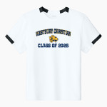 Westbury Christian Wildcats <span class="pdp-name-mascot">Westbury Christian Wildcats</span> Sport-Tek Youth Club Short Sleeve Crew Front Thumbnail