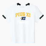 Pius XI Catholic High School Official Online Store <span class="pdp-name-mascot">Pius XI Popes</span> Sport-Tek Youth Club Short Sleeve Crew Front Thumbnail