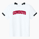 CLARION-GOLDFIELD-DOWS HIGH SCHOOL COWBOYS <span class="pdp-name-mascot">CLARION - GOLDFIELD COWBOYS</span> Sport-Tek Youth Club Short Sleeve Crew Front Thumbnail