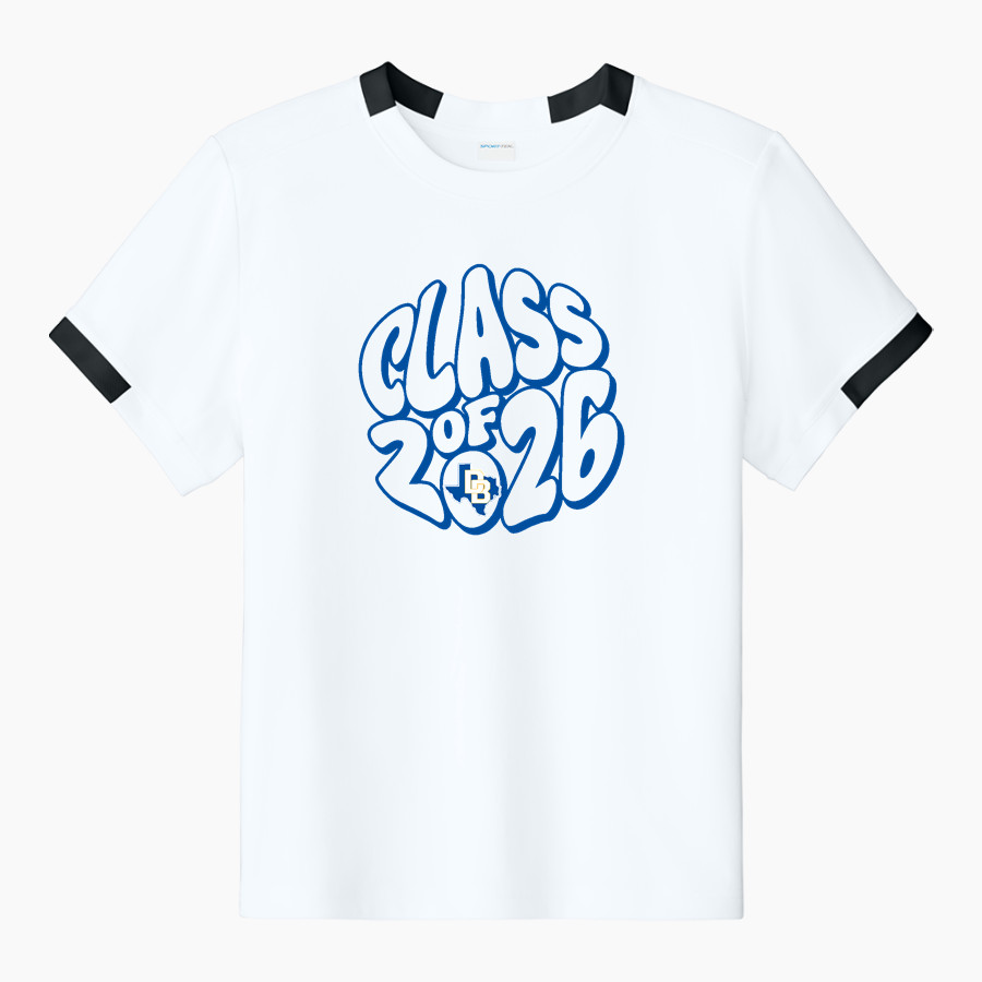 DIME BOX HIGH SCHOOL LONGHORNS Sport-Tek Youth Club Short Sleeve Crew