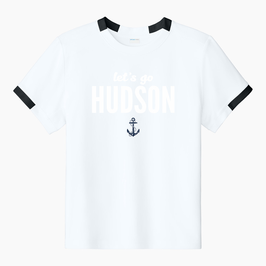 Hudson Explorers <span class="pdp-name-mascot">Hudson Explorers</span> Sport-Tek Youth Club Short Sleeve Crew