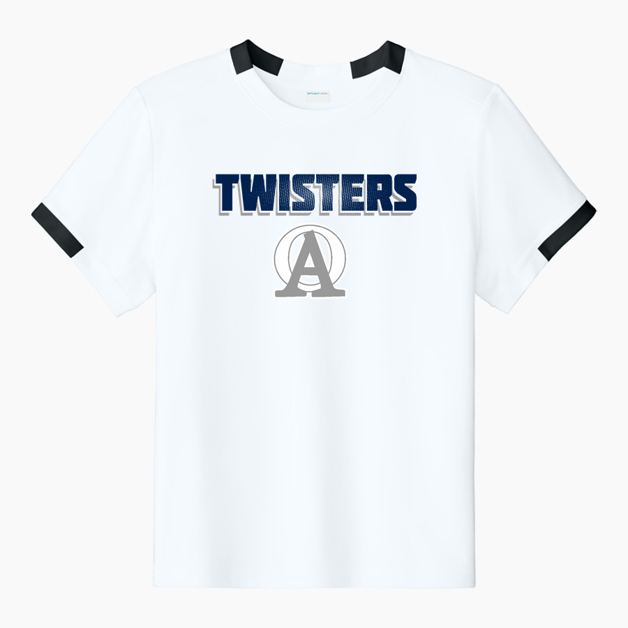 OLDENBURG ACADEMY TWISTERS <span class="pdp-name-mascot">OLDENBURG ACADEMY TWISTERS</span> Sport-Tek Youth Club Short Sleeve Crew