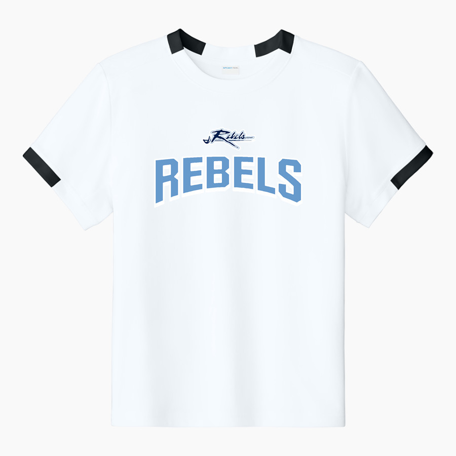 PATRICK HENRY HIGH SCHOOL REBELS <span class="pdp-name-mascot">PATRICK HENRY REBELS</span> Sport-Tek Youth Club Short Sleeve Crew