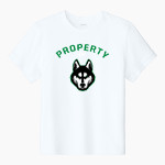 HILLCREST HIGH SCHOOL HUSKIES <span class="pdp-name-mascot">HILLCREST HUSKIES</span> Sport-Tek Youth Club Short Sleeve Crew Front Thumbnail